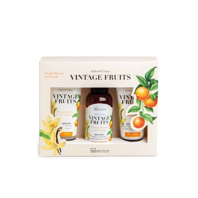 IDC Coffret Vintage Fruits -Natural Care-