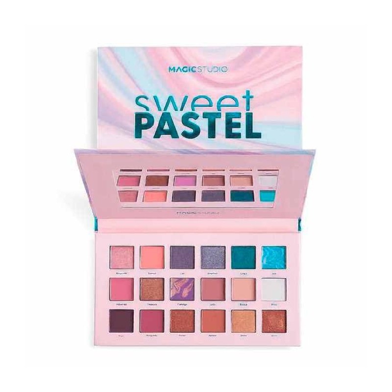 Magic Studio - Palette d'ombres Sweet Pastel