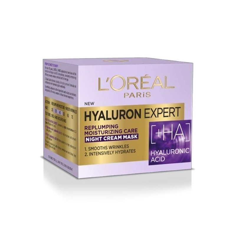 L'Oréal Hyaluron Expert - Crème Masque de Nuit 