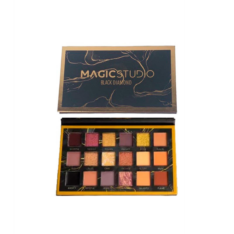 Magic Studio Palette Fard à Paupières Black Diamond