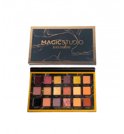 Magic Studio Palette Fard à Paupières Black Diamond