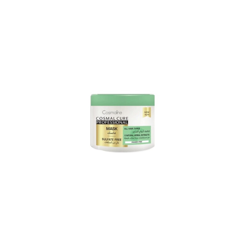 Cosmaline Masque Cheveux Sans Sulfate