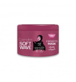 Cosmaline Masque Cheveux Soft Wave 9 bienfaits Hijab