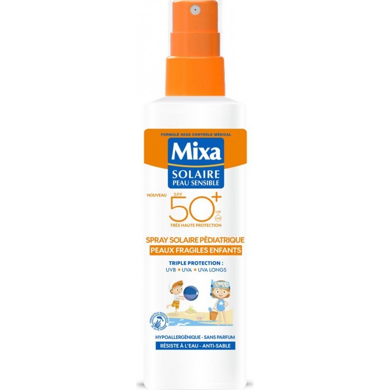 Mixa Spray Solaire Pour Enfants SPF50+