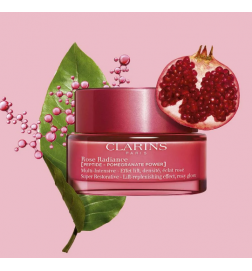 Clarins Crème Eclat Visage aux Peptides​ - Rose Radiance