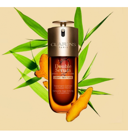 Clarins Sérum Anti-Âge raffermissant - Double Sérum - Texture Légère
