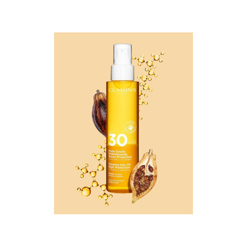 Clarins Huile Solaire Embelissante Haute Protection SPF 30 Clarins Huile Solaire Embelissante Haute Protection SPF 30