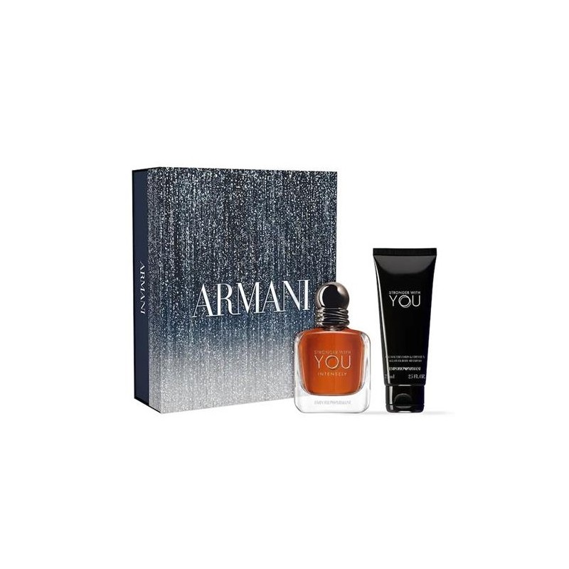 Emporio Armani Coffret Stronger With You Intensely