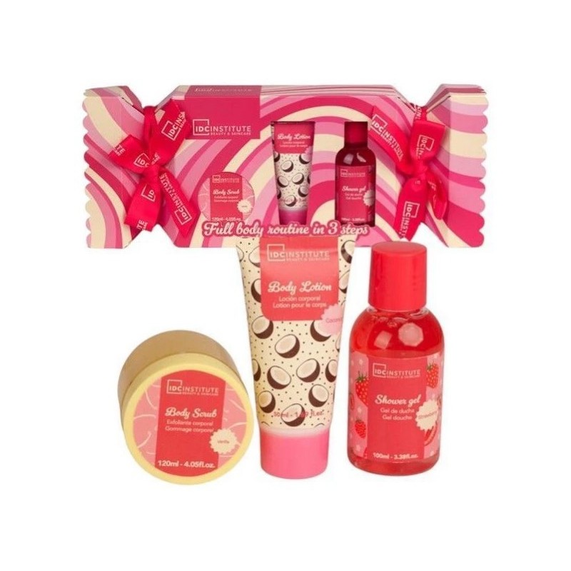 IDC Coffret De Bain Full Body Routine in 3 steps