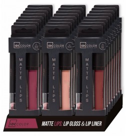 IDC Color Gloss Matte + Contour à lévre 