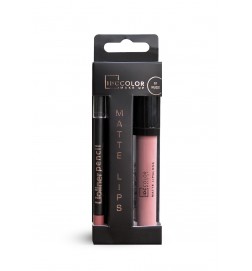 IDC Color Gloss Matte + Contour à lévre 